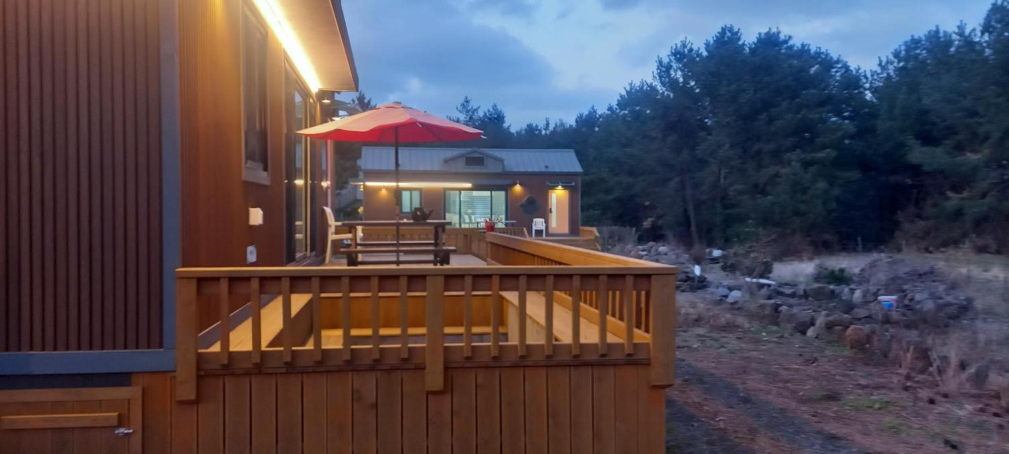 ג'גו Hamdeok Pool Villa Pension מראה חיצוני תמונה
