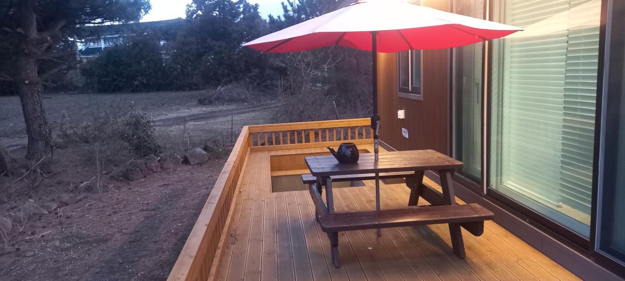 ג'גו Hamdeok Pool Villa Pension מראה חיצוני תמונה
